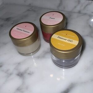 Lot 3 GOLD CANYON Candles SCENT PODS 2.4 oz Melts Destiny 1221 Poppy Vanilla